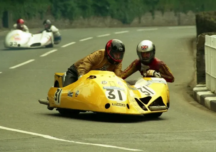 Framed Print : Keith Brown & David Hedison (Yamaha) 1988 Sidecar TT Framed Print : Keith Brown & David Hedison (Yamaha) 1988 Sidecar TT