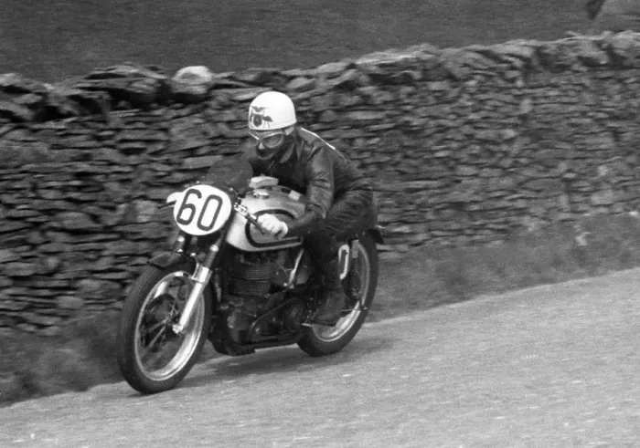 Framed Print : Keith Bryen (Norton) 1956 Senior TT Framed Print : Keith Bryen (Norton) 1956 Senior TT
