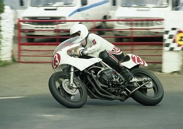 Keith Buckley (Moriwaki Honda) 1983 Formula One TT