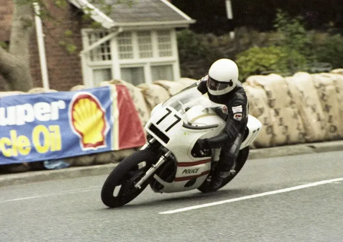 Framed Print : Keith Buckley (Police Honda) 1980 Classic TT Framed Print : Keith Buckley (Police Honda) 1980 Classic TT