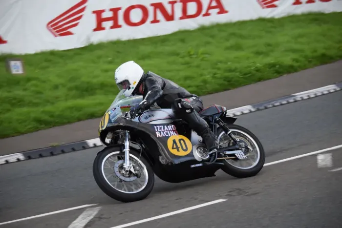 Framed Print : Keith Clark (Norton) 2018 Senior Classic TT
