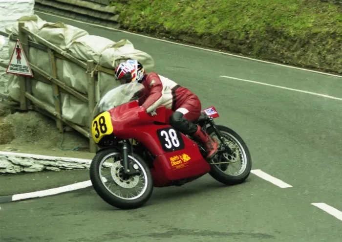 Framed Print : Keith Dixon (Seeley) 2000 Senior Classic Manx Grand Prix Framed Print : Keith Dixon (Seeley) 2000 Senior Classic Manx Grand Prix