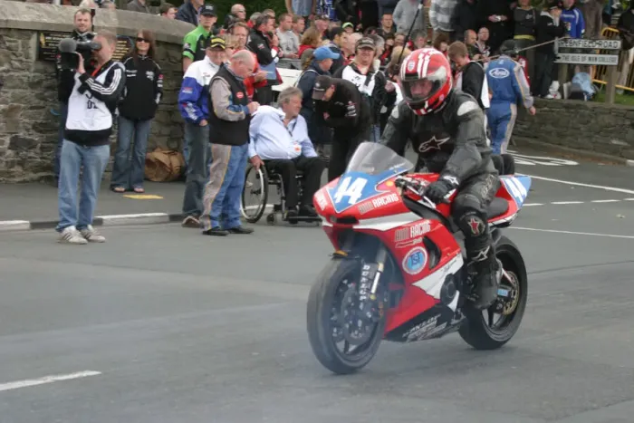 Framed Print : Keith Ferns (Yamaha) 2010 TT Parade Lap Framed Print : Keith Ferns (Yamaha) 2010 TT Parade Lap