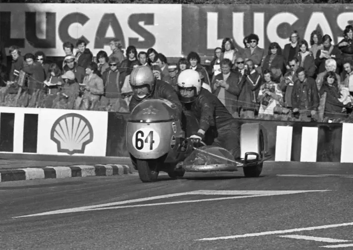 Framed Print : Keith Griffin & Malcolm Sharrocks (SG Weslake) 1973 750 Sidecar TT Framed Print : Keith Griffin & Malcolm Sharrocks (SG Weslake) 1973 750 Sidecar TT