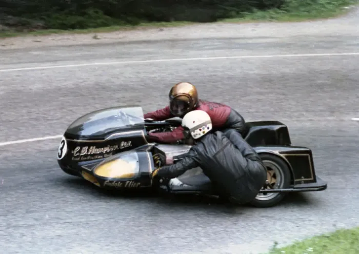 Framed Print : Keith Griffin & Malcolm Sharrocks (Suzuki) 1978 Sidecar TT Framed Print : Keith Griffin & Malcolm Sharrocks (Suzuki) 1978 Sidecar TT