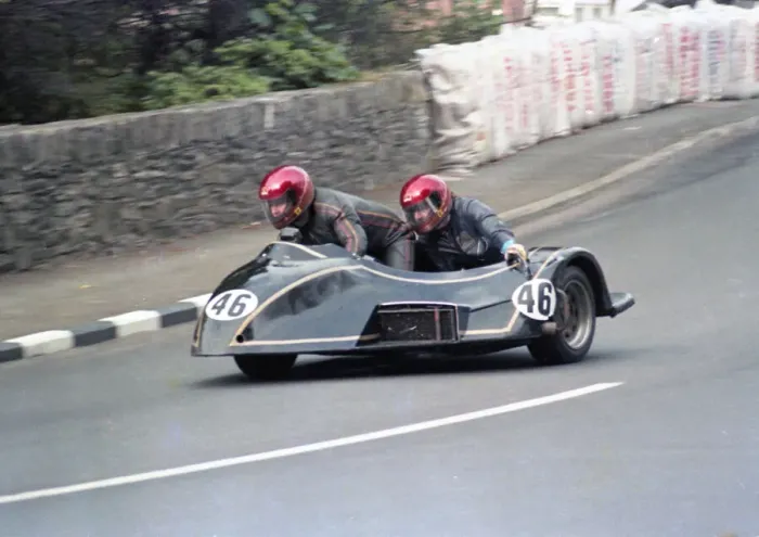 Framed Print : Keith Griffin & Peter Cain (Suzuki) 1983 Sidecar TT Framed Print : Keith Griffin & Peter Cain (Suzuki) 1983 Sidecar TT