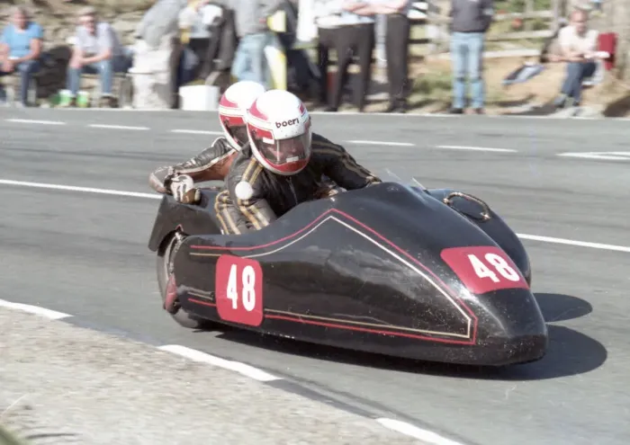 Framed Print : Keith Griffin & Peter Cain (Suzuki) 1984 Sidecar TT Framed Print : Keith Griffin & Peter Cain (Suzuki) 1984 Sidecar TT