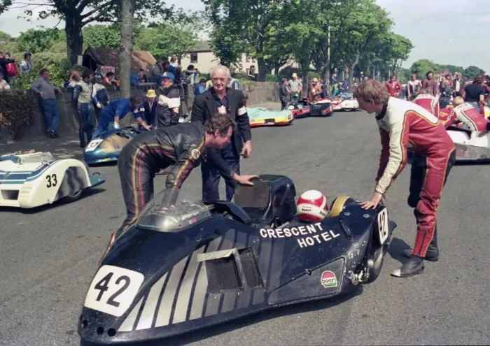 Framed Print : Keith Griffin and Peter Cain (Suzuki) 1987 Sidecar TT Framed Print : Keith Griffin and Peter Cain (Suzuki) 1987 Sidecar TT