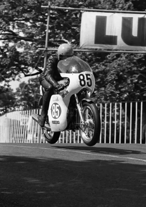 Framed Print : Keith Heckles (Honda) 1974 Production TT Framed Print : Keith Heckles (Honda) 1974 Production TT