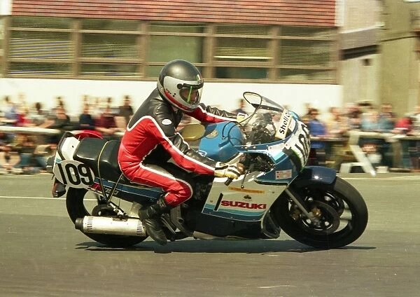 Keith Nicholls (Suzuki) 1987 Formula One TT