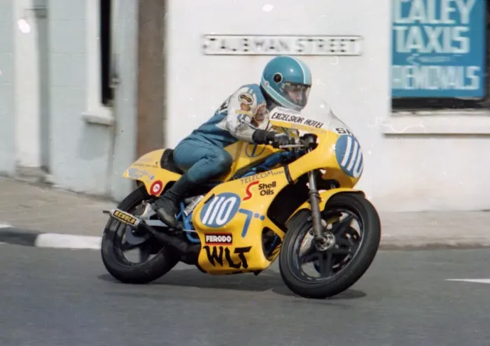 Framed Print : Keith Trubshaw (Yamaha) 1983 Junior Manx Grand Prix Framed Print : Keith Trubshaw (Yamaha) 1983 Junior Manx Grand Prix