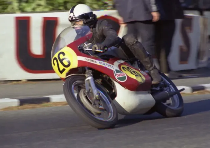 Framed Print : Keith Turner (Coleman Suzuki) 1971 Senior TT Framed Print : Keith Turner (Coleman Suzuki) 1971 Senior TT