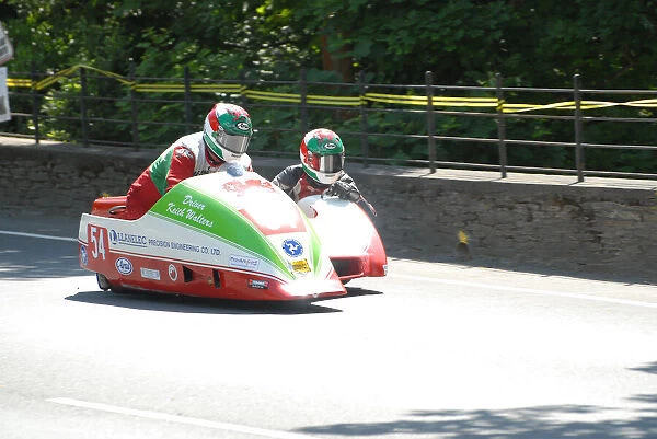 Keith Walters & Alun Thomas (Ireson Honda) 2008 Sidecar TT