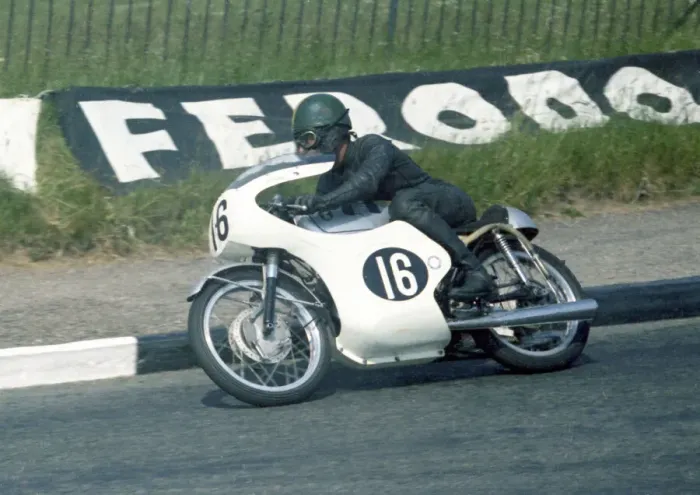 Framed Print : Kel Carruthers (Honda) 1967 Ultra Lightweight TT