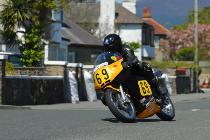 Framed Print : Ken Davis (Honda) 2013 Pre TT Classic Framed Print : Ken Davis (Honda) 2013 Pre TT Classic