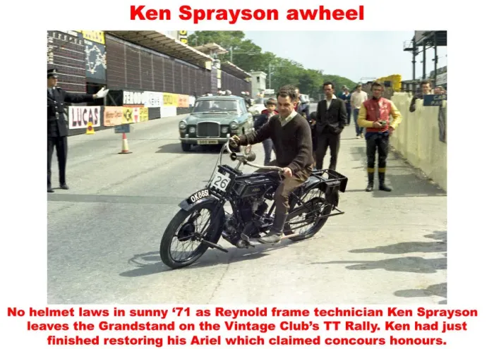 Framed Print : Ken Sprayson awheel Framed Print : Ken Sprayson awheel