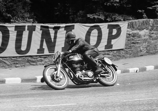 Ken Swallow (AJS) 1955 Junior TT