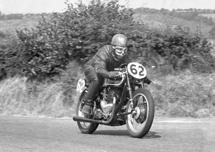 Framed Print : Ken Swallow (Matchless) 1955 Senior Ulster Grand Prix Framed Print : Ken Swallow (Matchless) 1955 Senior Ulster Grand Prix