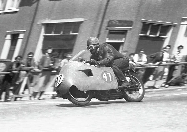 Ken Tostevin (Norton) 1957 Senior TT