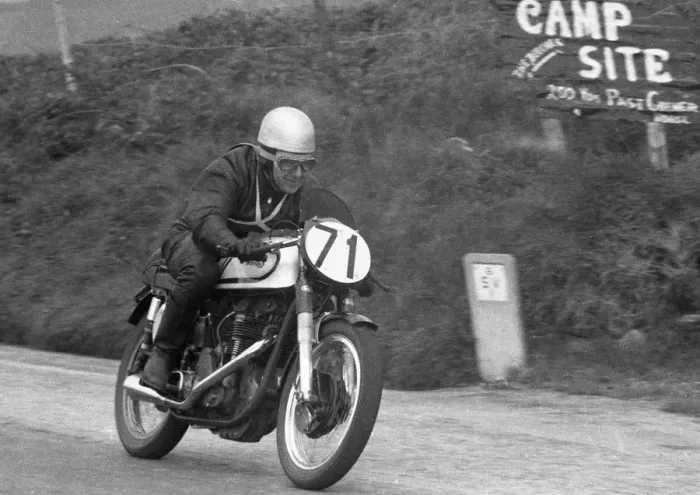 Framed Print : Ken Tully (Norton) 1956 Junior TT Framed Print : Ken Tully (Norton) 1956 Junior TT