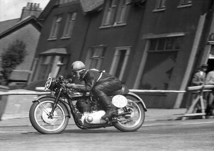 Framed Print : Ken W James (BSA) 1956 Junior Clubman TT Framed Print : Ken W James (BSA) 1956 Junior Clubman TT