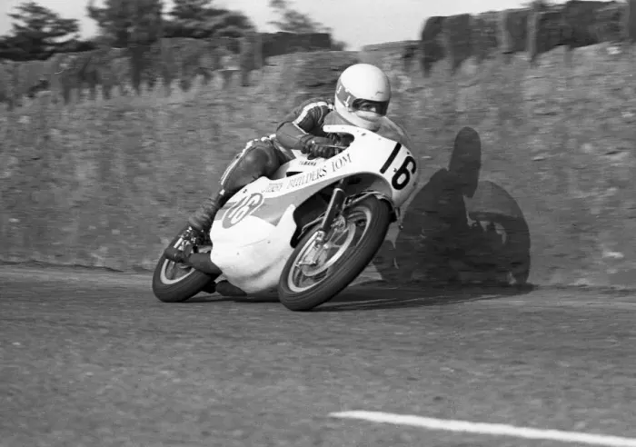 Framed Print : Kenny Harrison (Yamaha) 1977 Southern 100 Framed Print : Kenny Harrison (Yamaha) 1977 Southern 100