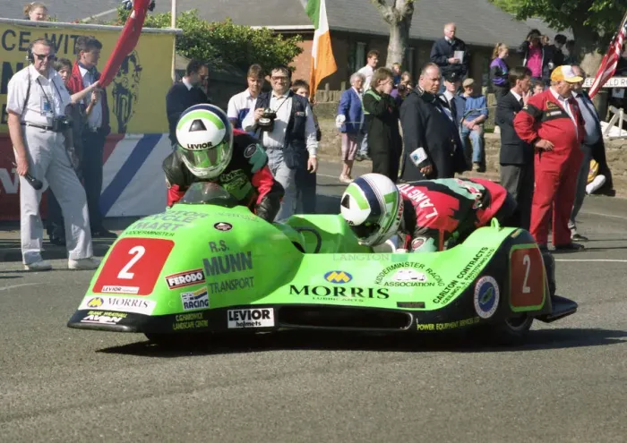 Framed Print : Kenny Howles & Alan Langton (Ireson Yamaha) 1991 Sidecar TT Framed Print : Kenny Howles & Alan Langton (Ireson Yamaha) 1991 Sidecar TT