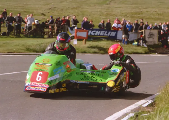 Framed Print : Kenny Howles & Doug Jewell (Ireson Mistral) 1999 Sidecar TT Framed Print : Kenny Howles & Doug Jewell (Ireson Mistral) 1999 Sidecar TT