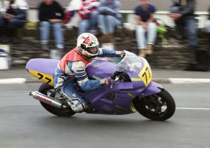 Framed Print : Kent Lund (Honda) 1994 Supersport TT Framed Print : Kent Lund (Honda) 1994 Supersport TT
