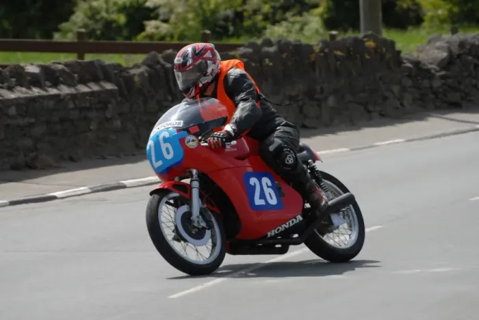 Framed Print : Kevin Callan (Honda Drixton) 2007 Pre TT Classic