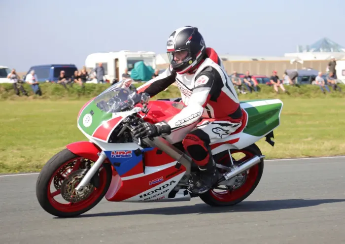 Framed Print : Kevin Lloyd (Honda) 2019 Jurby Day Framed Print : Kevin Lloyd (Honda) 2019 Jurby Day