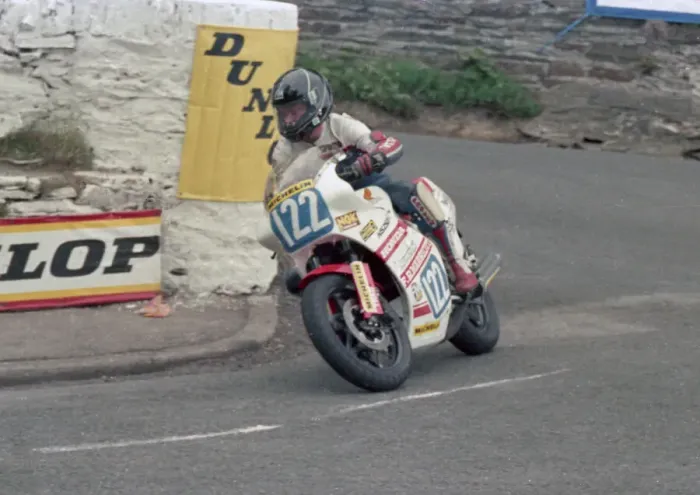 Framed Print : Kevin Mawdsley (Honda) 1986 Production D TT Framed Print : Kevin Mawdsley (Honda) 1986 Production D TT
