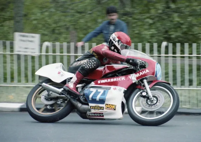 Framed Print : Kevin Mitchell (Yamaha) 1983 350 TT Framed Print : Kevin Mitchell (Yamaha) 1983 350 TT
