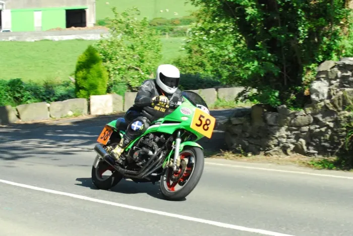 Framed Print : Kevin Murphy (Kawasaki) 2016 Pre TT Classic Framed Print : Kevin Murphy (Kawasaki) 2016 Pre TT Classic