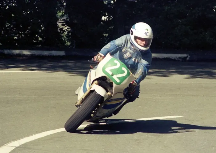 Framed Print : Kevin Newbery (Maxton) 1987 Lightweight Manx Grand Prix Framed Print : Kevin Newbery (Maxton) 1987 Lightweight Manx Grand Prix