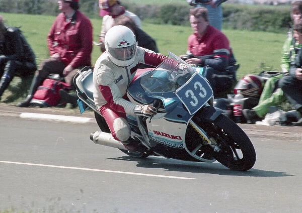 Kevin Wilson (Suzuki) 1986 Production B TT