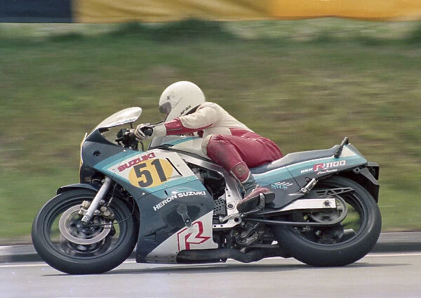 Kevin Wilson (Suzuki) 1986 Senior TT
