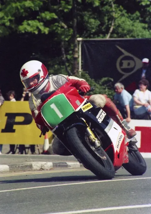 Framed Print : Kevin Wilson (Suzuki) 1987 Production B TT Framed Print : Kevin Wilson (Suzuki) 1987 Production B TT