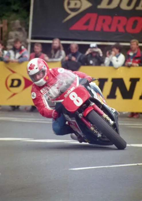 Framed Print : Kevin Wilson (Suzuki) 1988 Production A TT Framed Print : Kevin Wilson (Suzuki) 1988 Production A TT