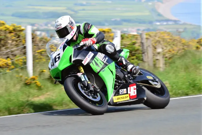 Framed Print : Kiaran Hankin (Honda) 2014 Superbike TT Framed Print : Kiaran Hankin (Honda) 2014 Superbike TT