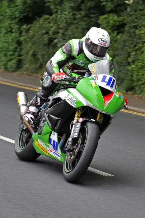 Framed Print : Kiaran Hankin (Kawasaki) 2014 Supersport TT Framed Print : Kiaran Hankin (Kawasaki) 2014 Supersport TT