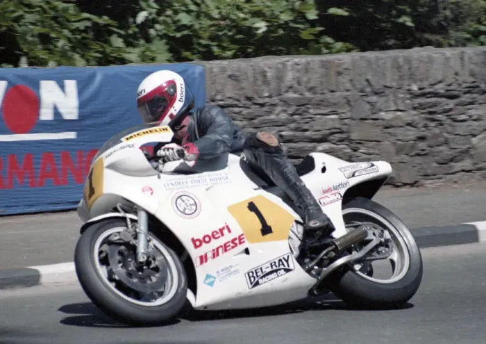 Framed Print : Klaus Klein (Suzuki) 1985 Senior TT Framed Print : Klaus Klein (Suzuki) 1985 Senior TT