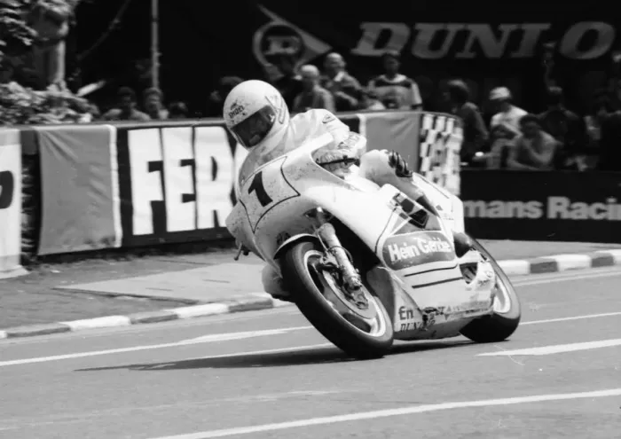 Framed Print : Klaus Klein (Suzuki) 1986 Formula One TT Framed Print : Klaus Klein (Suzuki) 1986 Formula One TT