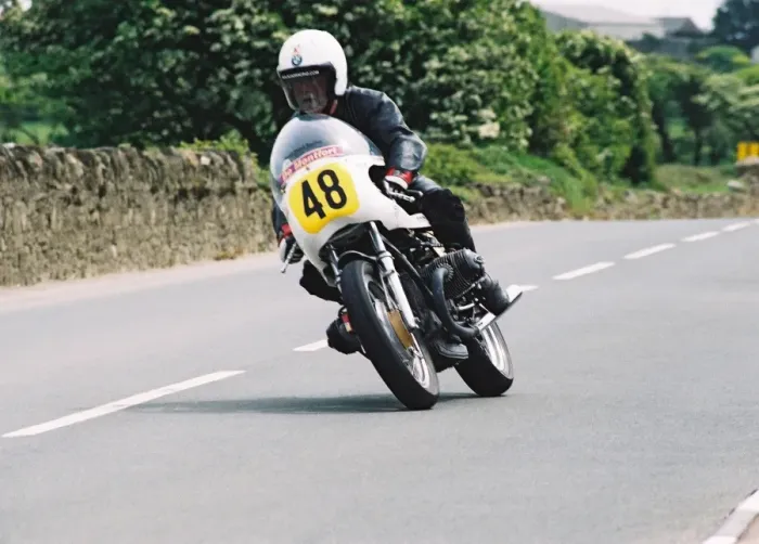 Framed Print : Larry Devlin (Butenuth BMW) 1994 Pre-TT Classic Framed Print : Larry Devlin (Butenuth BMW) 1994 Pre-TT Classic