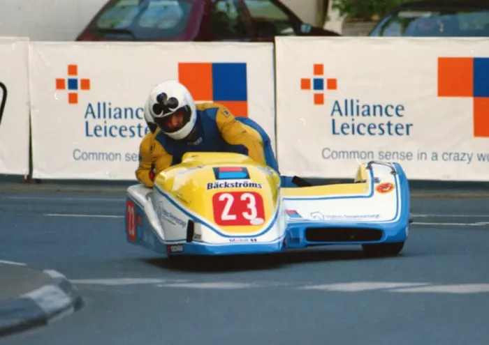Framed Print : Lars Schwartz & Colin Hardman (LGMV Ireson Yamaha) 2000 Sidecar TT Framed Print : Lars Schwartz & Colin Hardman (LGMV Ireson Yamaha) 2000 Sidecar TT