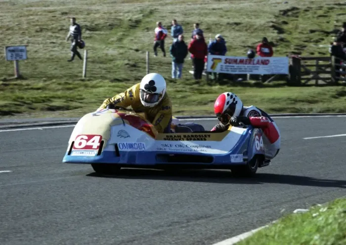 Framed Print : Lars Schwartz & Doug Jewell (LGMV Yamaha) 1994 Sidecar TT Framed Print : Lars Schwartz & Doug Jewell (LGMV Yamaha) 1994 Sidecar TT