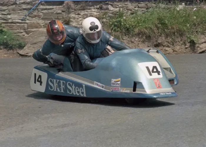 Framed Print : Lars Schwartz & Leif Gustavsson (Ireson Yamaha) 1986 Sidecar TT Framed Print : Lars Schwartz & Leif Gustavsson (Ireson Yamaha) 1986 Sidecar TT