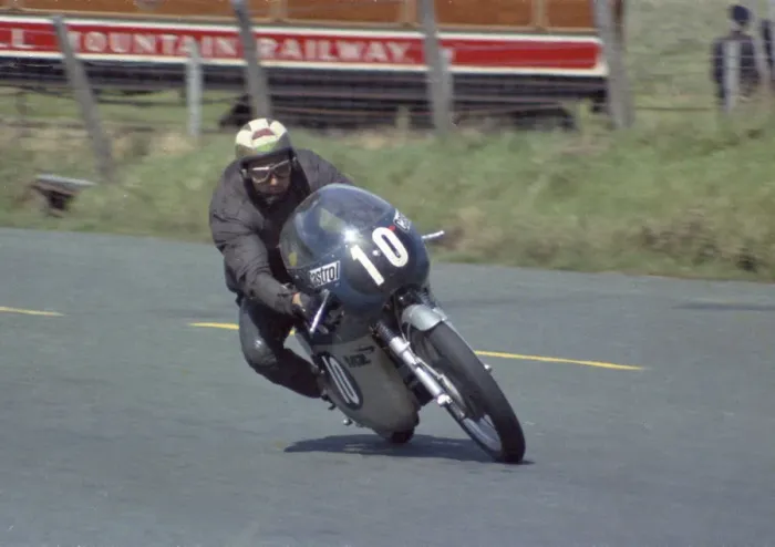 Framed Print : Laszlo Szabo (MZ) 1972 Ultra Lightweight TT