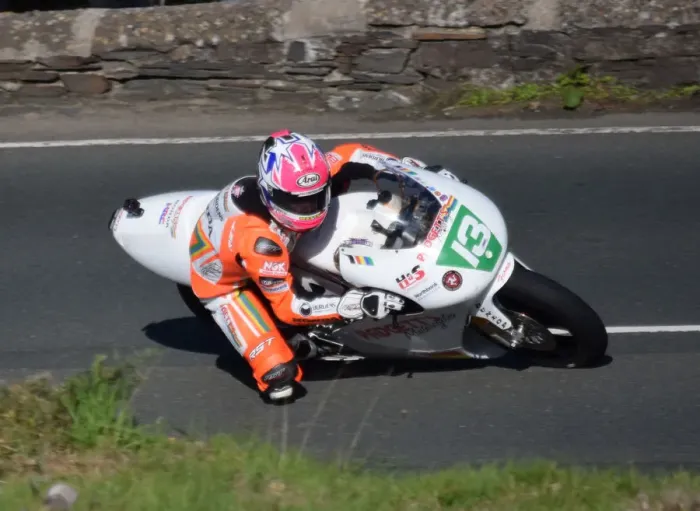 Framed Print : Lee Johnston (Honda) 2018 Lightweight Classic TT Framed Print : Lee Johnston (Honda) 2018 Lightweight Classic TT