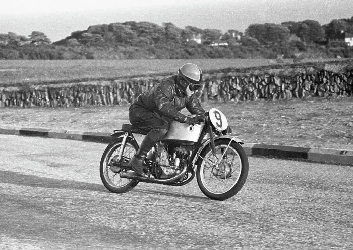 Framed Print : Len Harfield EMC Puch 1954 Ultra Lightweight TT Framed Print : Len Harfield EMC Puch 1954 Ultra Lightweight TT